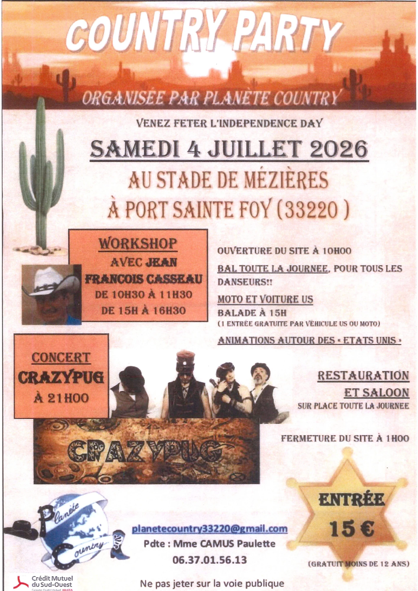 Affiche Country Party
